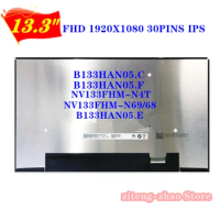13.3 Inch Slim IPS FHD LCD Screen Display Matrix B133HAN05.C NV133FHM-N68/69/4T For Asus Zenbook 13 UX333 UX333F (FN FA FAC FLC)