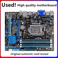 For ASUS B75M-PLUS Computer Motherboard LGA 1155 DDR3 For Intel B75 P8B75 Desktop Mainboard SATA II 