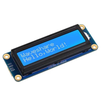 3.3V/5V LCD I2C Communication Module White Color and Blue Background LCD Module 16x2 Characters for Arduino Raspberry Pi