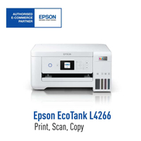 เครื่องพิมพ์มัลติฟังก์ชัน EPSON PRINTER INK TANK รุ่น L4266 สีขาว
