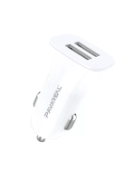 PAVAREAL PAVAREAL CC32S Fast Charging Car Charger 2 USB Output 4.8A Quick Charge 12V-24V White