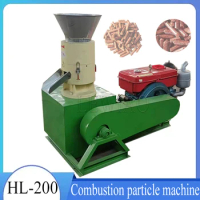 60-80kg/H Diesel Wood Pellet Making Machine Flat-Die Sawdust Biomass Fuel Pellet Mill Machine