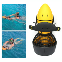300W Electric Underwater Scooter Dual Speed Water Propeller Thruster For Marine Pool Diving Equipment Outdoor Sports