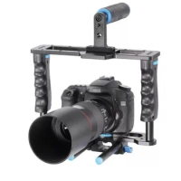 Good Rig kit stabilization system DSLR Rig Movie Kit Photo Studio Accessory Camera Stabilizer Support Cage Matte Box Focus D221