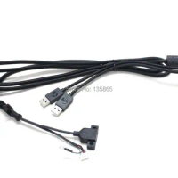 Replacement Wire USB Keyboard Cable Black For Logitech G413 G512 G513 Mechanical Keyboard