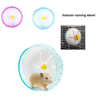 Hamster Running Disc Toy Sport Running Silent Small Pet Rotatory Jogging Wheel Small Pets Wheel Toys Pet Hamster Cage Supplies