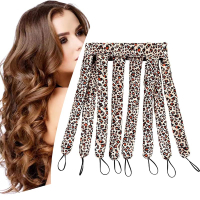 No Heat Hair Curler Headband for Long Hair Satin Heatless Curling Rod with Adjustable Strap Overnigh