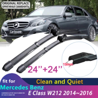 for Mercedes Benz E Class W212 2014~2016 2015 E250 E300 E350 E400 E550 E63 Car Wiper Blade Windshield Wipers Car Accessories