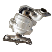 Direct Fit Catalytic Converter for Ford Fiesta Manifold Exhaust Standards