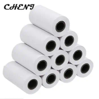 5 Rolls Printable Sticker Paper Roll Direct Thermal Paper With Self-adhesive 57*30mm For PeriPage A6 Pocket PAPERANG P1/P2