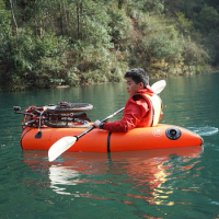 Inflatable packraft tpu lightweight Pack Rafting inflatable boat, Kayak Canoe Carry Bag Included