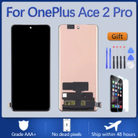 6.74'' AMOLED For OnePlus Ace 2 Pro LCD Screen Assembly With Front Case With Repair Tool And Tempered Film