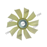 Fan Blade 10 blades 4 holes For Mitsubishi S6B Engine Spare Parts