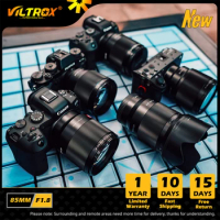 VILTROX 85mm F1.8 For Nikon Fujifilm Sony Canon Lens Full Frame Auto Focus Lens Canon RF Nikon Z Fuji X Sony E Mount Camera Lens