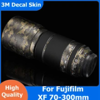 For Fujifilm XF 70-300 Decal Skin Vinyl Wrap Film Lens Body Protective Sticker Coat For Fujifilm XF 70-300mm F4-5.6 R LM OIS WR