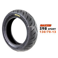 【MAXXIS 瑪吉斯】S98 SPORT 輪胎(130/70-13 R 後輪)