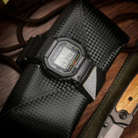 Hemsut Nylon Watch Band For Casio Gshock 16/18MM Replace Straps Fashion Compatible DW5600 GA110 DW8900 GA2100 9052 BA110