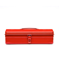 【TRUSCO】山型單層工具箱-鉻紅(Y-350-R)