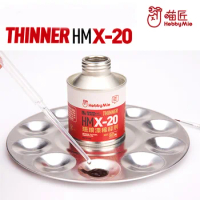 HOBBY MIO HMX-20 Enamel Paint Thinner Pigment Coating Soil Filling Dilution Chariot Mecha Military Model Hobby Tools