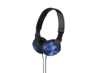 【SONY】立體聲耳麥耳機 MDR-ZX310AP#藍色-藍色