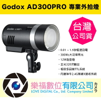【樂福數位】Godox 神牛 AD300 PRO TTL 閃光燈 外拍燈 棚燈 公司貨