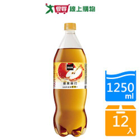 美粒果零加糖蘋果蘇打1250mlx12入/箱【愛買】