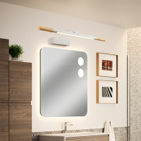 北歐風格led衛生間鏡前燈現代簡約梳妝臺化妝鏡柜燈浴室廁所壁燈