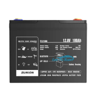 ▷ Lithium battery LiFePO4 12.8V 50Ah