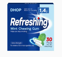 Refreshing and refreshing chewing gum, xylitol clear chewing gum