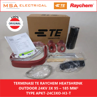 Terminasi Raychem Heatshrink 24 kV Outdoor 3 X 95 – 185 mm² - APKT-24C3XO-H3-T