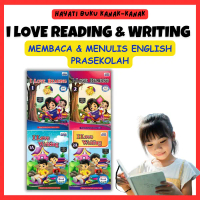 [HAYATI] Buku Prasekolah Membaca & Menulis English | Love Reading Writing Untuk Anak 4-7 Tahun | Wri