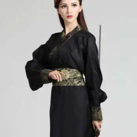 Chinese Traditional Women Hanfu Traditional Dress Han Dynasty Performance Cosplay Costume Clothing Heroes Talent Dress Up