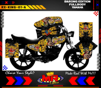 Decal Stiker Motor Yamaha RX KING FullBody Barong Spesial Edition V1 Motorcycle