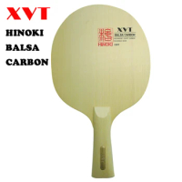 The Litghtest XVT BALSA CARBON Hinoki Table Tennis Blade/ ping pong Blade/ table tennis bat lightest Blade