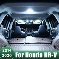 4pcs Car Interior LED Reading Light Trunk Lamps Decoration Accessory For Honda HR-V HRV Vezel 2014 2015 2016 2017 2018 2019 2020