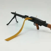 1/6 Scale MG42 4D Plastic Gun Model Assembly Puzzles Building Bricks Gun Soldier Machine Gun Fit 12"Action Figure
