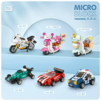 【LOZ】微型積木交通工具系列#鴨子電動車-鴨子電動車