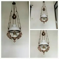 lampu gantung kerek jawa lampu gantung betawi kuno Bronz