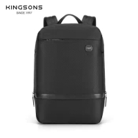 Kingsons 15.6'' Laptop Backpacks Large Capacity Multifunctional Backpack WaterProof for Business Shoulders Bags Student Bag
