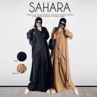 SETELAN SAHARA by DZAKIRAH / Set Long Tunik & Rok Bahan Tazakka / Pakaian Wanita