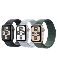 Apple Watch SE LTE 40mm 2024 鋁金屬錶殼配運動錶環