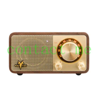 SANGEAN/ radio, SANGEAN Mozart M1 wireless bluetooth speaker, wooden mini retro FM small speaker, FM tuner with Vernier Tuning
