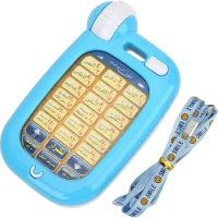 Phone Toys Arabic 18 Chapter Al Quran Islamic Phone Toys Children Early Educational Toy for Toddlers Baby Boys Girls Learning