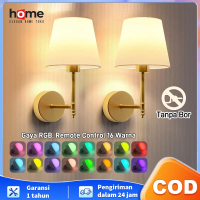 E.Home Lampu Dinding Tempel Tanpa Bor /Vintage Retro Antik Classic Elegant Mewah Gold FULLSET Lampu 