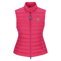 【MONCLER】春夏新款 女款 IGENS 羽絨背心-桃紅色(1號USA-S、2號USA-M、3號USA-L)