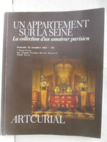 【書寶二手書T9／收藏_ET8】Artcurial_un Appartement Surla Seine_2022/11/25