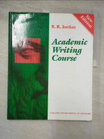 【書寶二手書T8／語言學習_DUZ】Academic Writing Course_R. R. Jordan