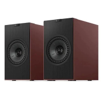  KEF Coda W 無線 HiFi 揚聲器 | 一體式無線主動式 HiFi 書架喇叭    (香港行貨) 復古紅色