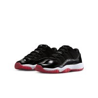 Nike Air Jordan 11 Low Bred 2025 黑白紅 GS 復刻 經典 低筒 女鞋 大童鞋 FV5121-006