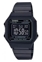 Casio Casio Digital Jam Tangan Wanita Strap Rantai Hitam B650WB-1B Original